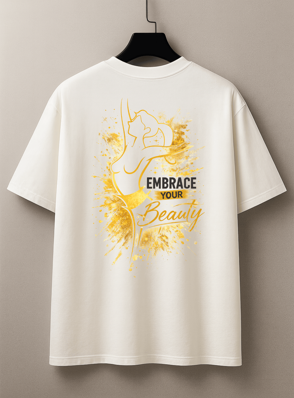 Camiseta Tradicional Manga Curta Glamour - Embrace Your Beauty