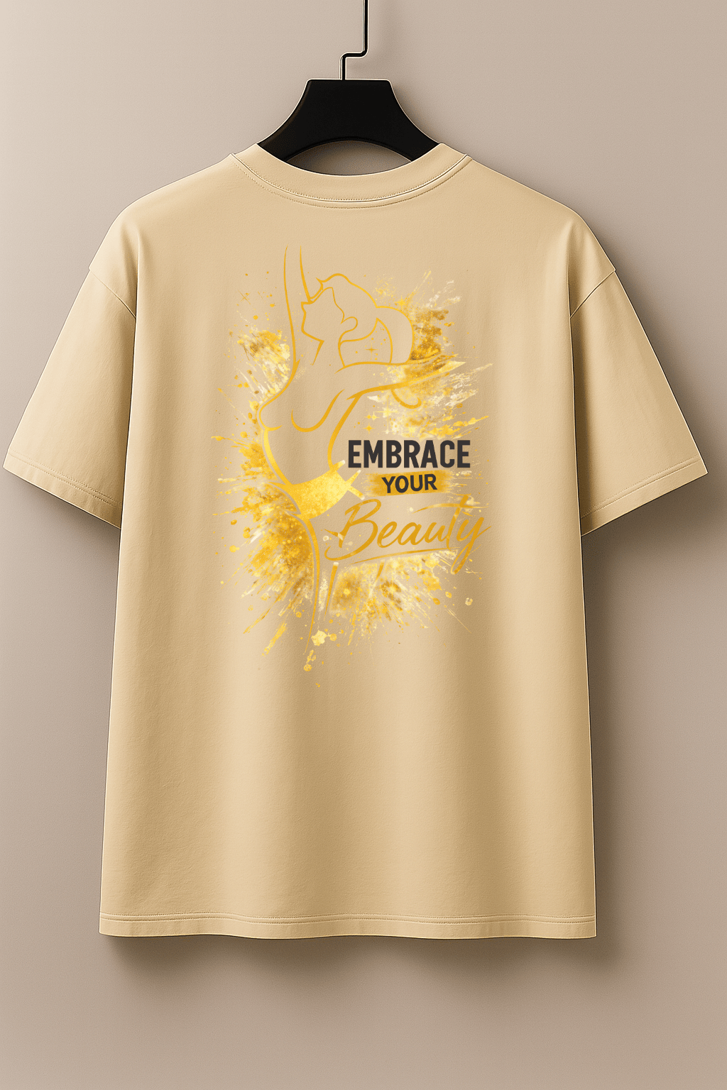 Camiseta Tradicional Manga Curta Glamour - Embrace Your Beauty