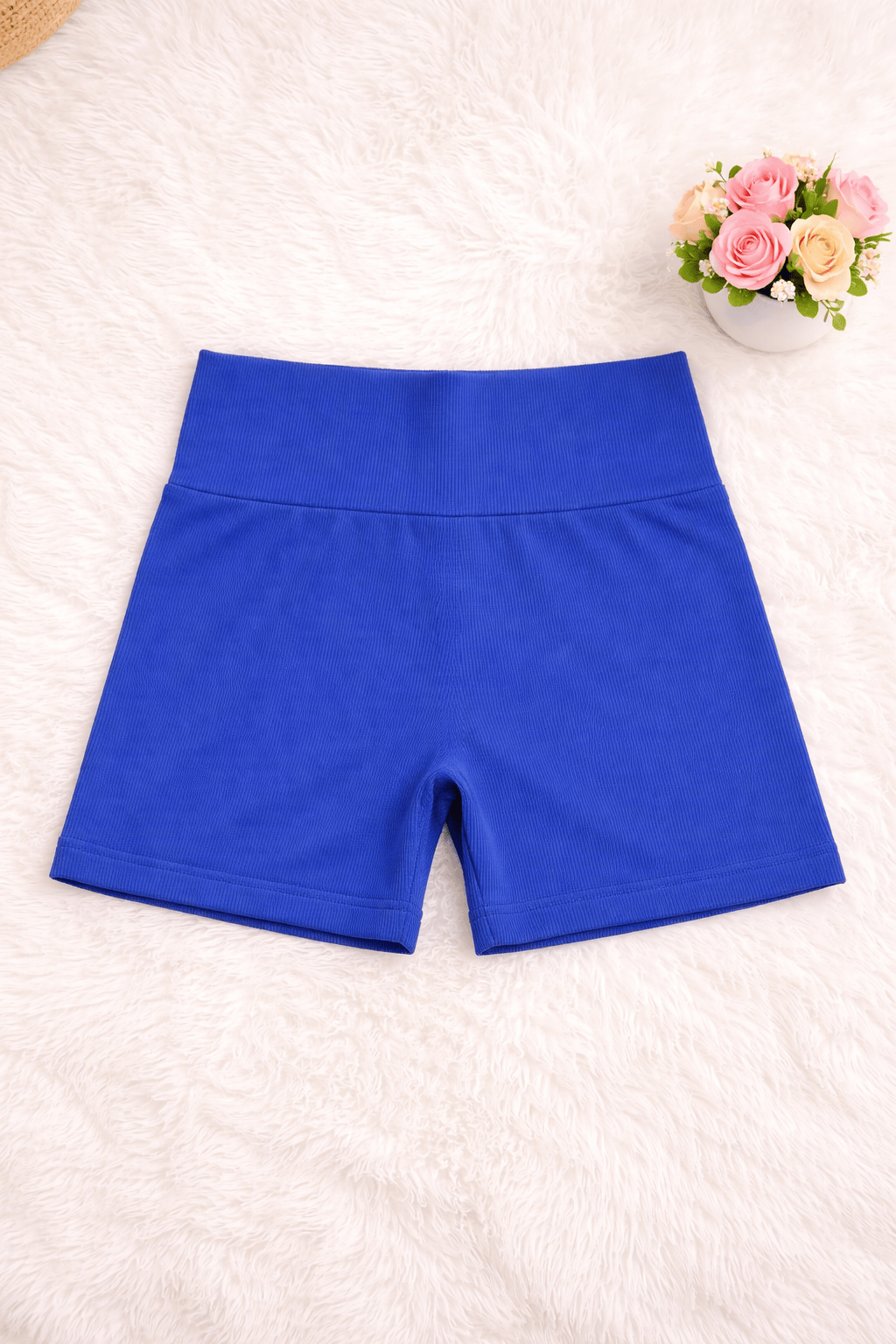 Short Feminino Canelado Fitness | 100% Conforto