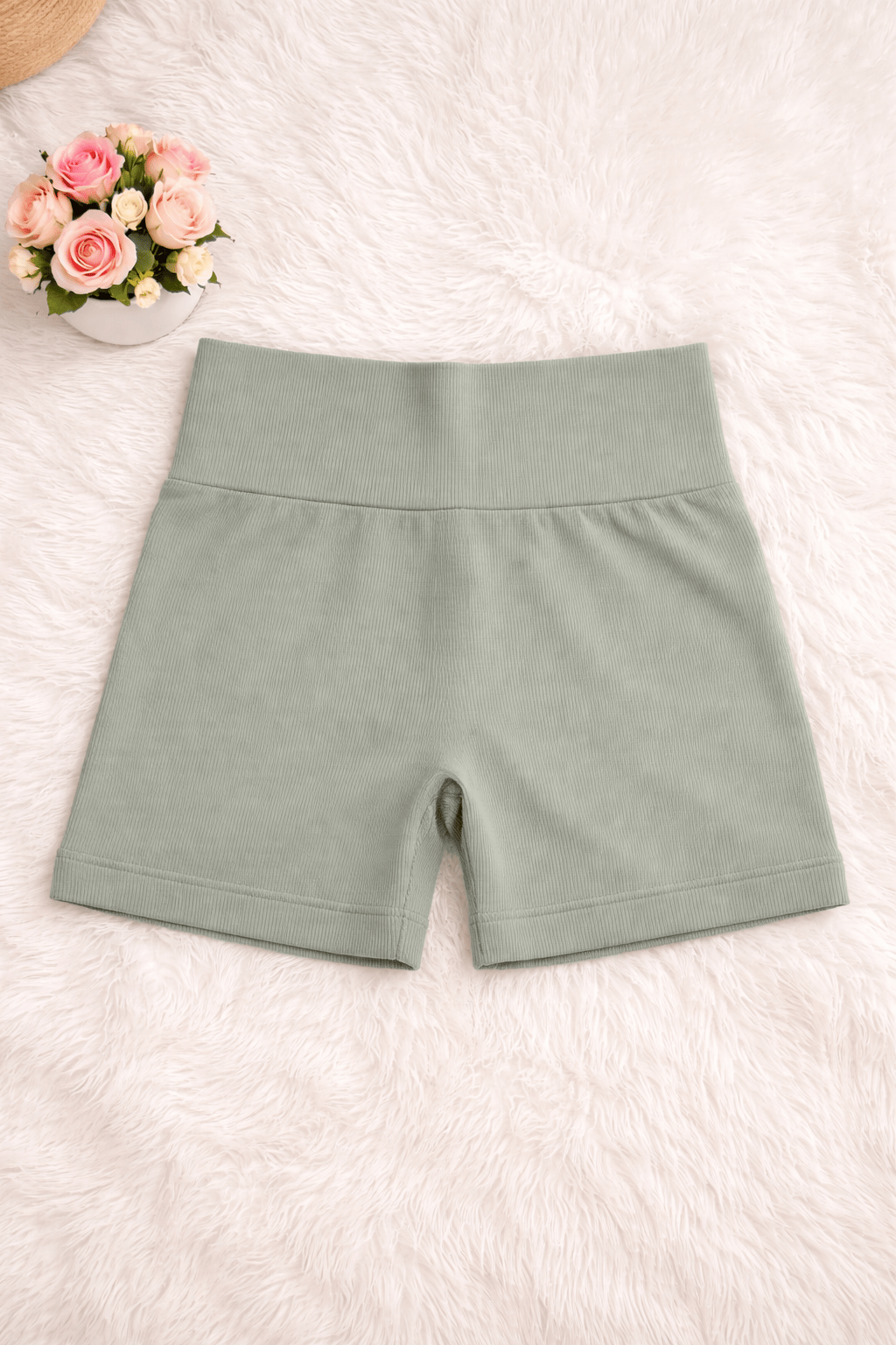 Short Feminino Canelado Fitness | 100% Conforto