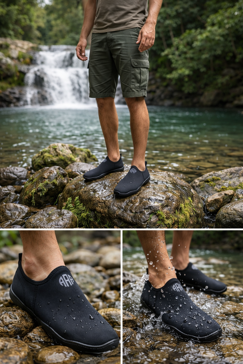Sapatilha de Neoprene Aquática Unissex | Antiderrapante | Conforto e Proteção