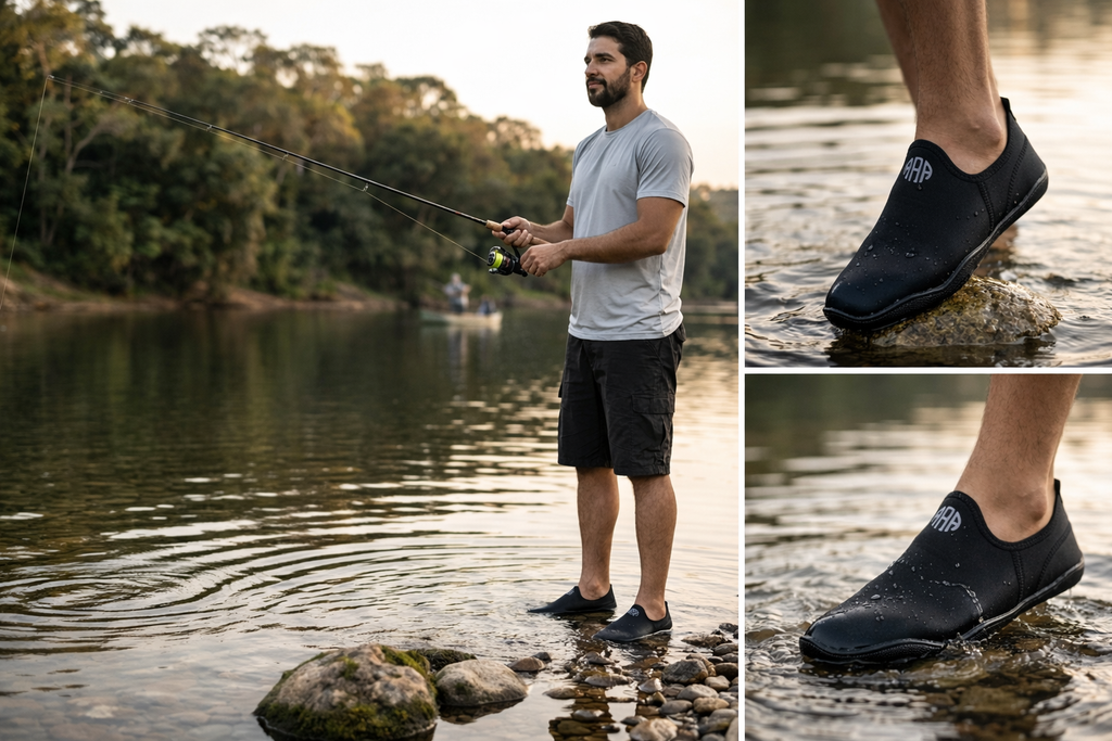 Sapatilha de Neoprene Aquática Unissex | Antiderrapante | Conforto e Proteção