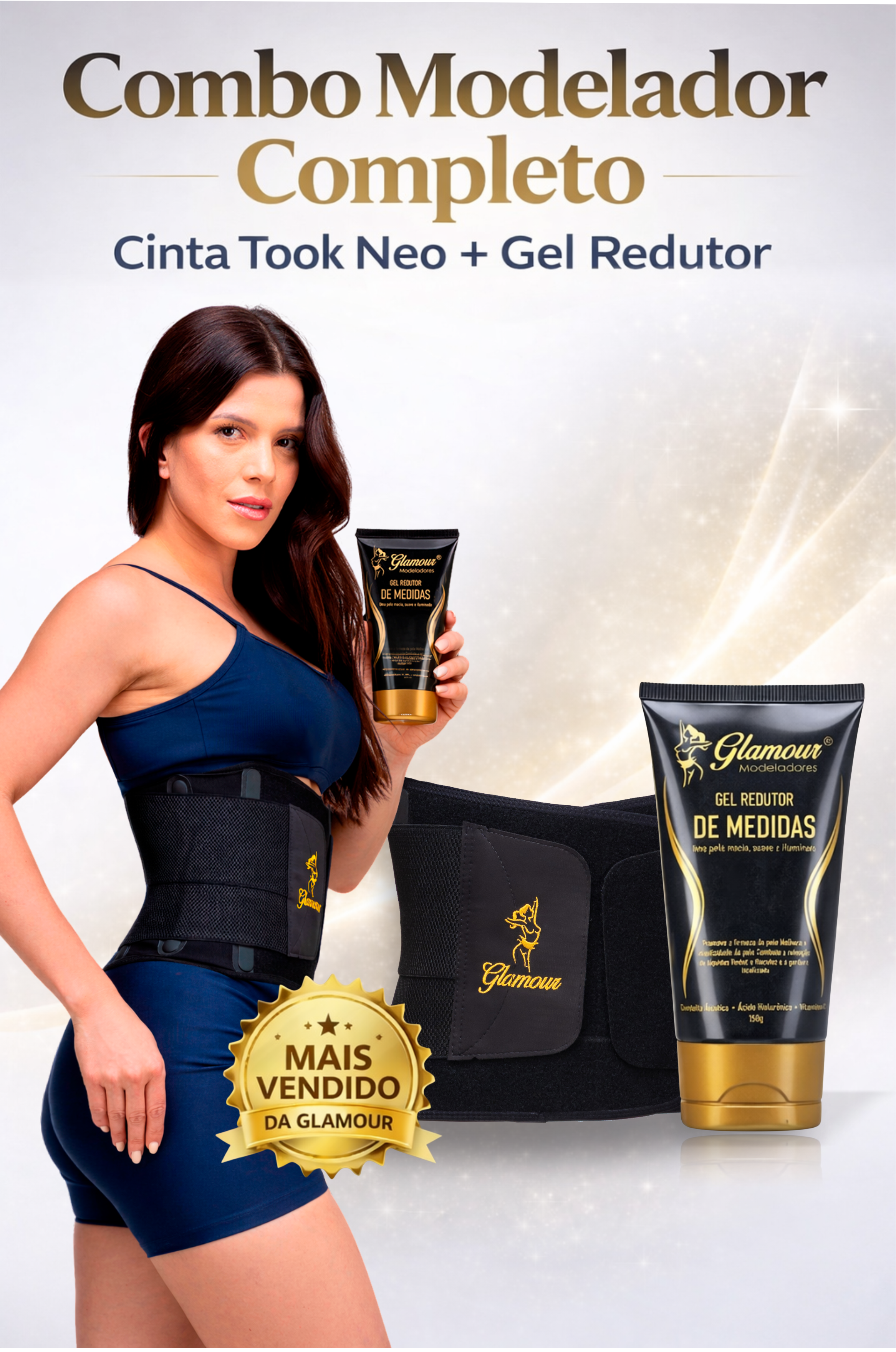 Kit Cinta Térmica Took Neo + Gel Redutor