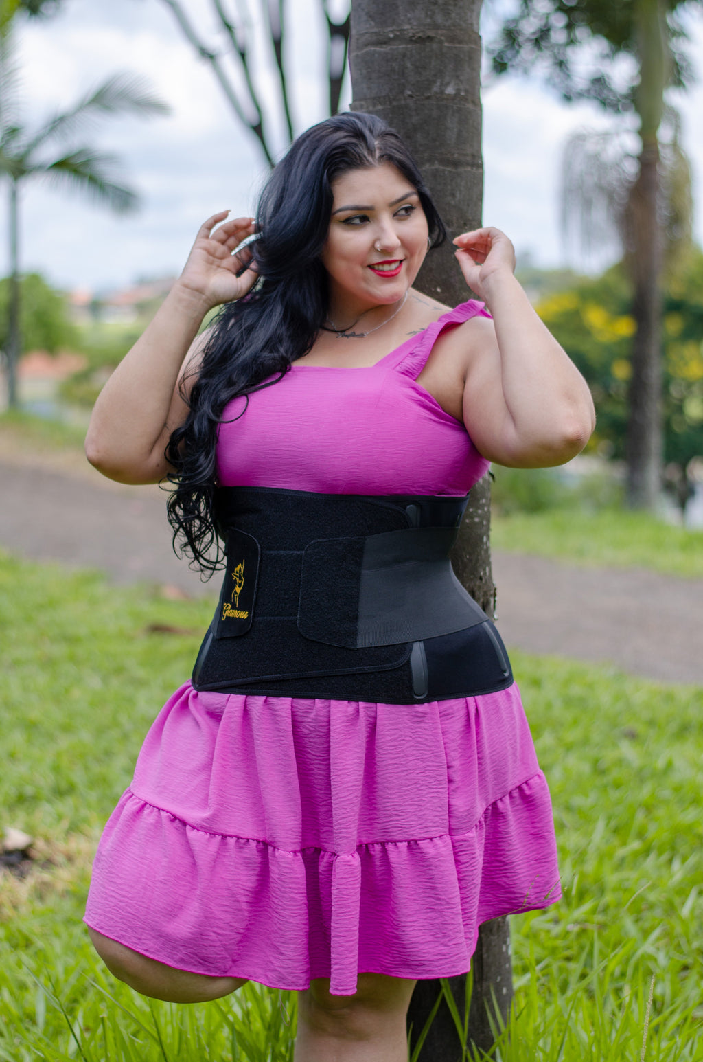 Cinta Modeladora com Barbatanas Reforçadas – Sem Alças | Glamour Took Neo Steel