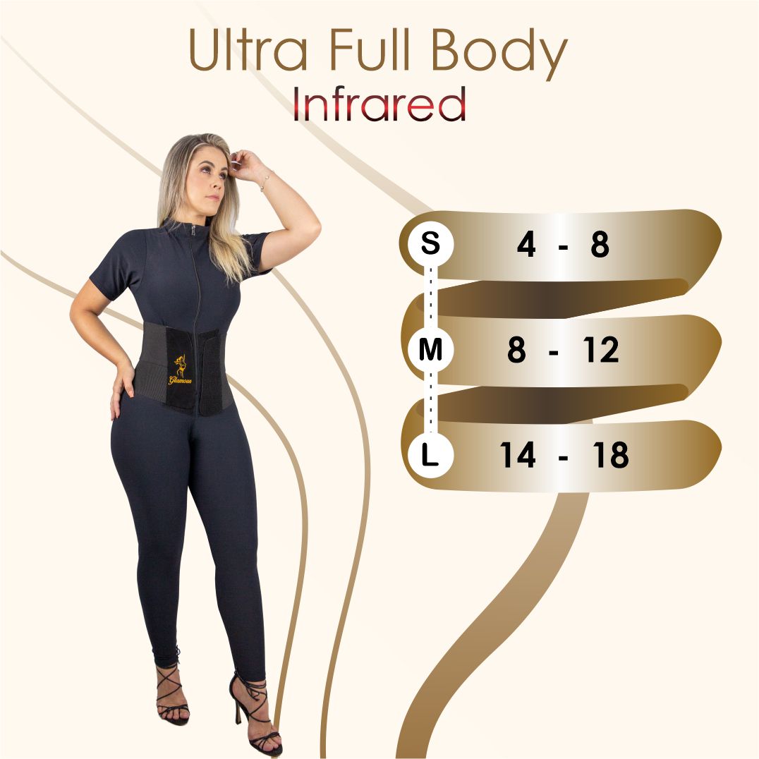 Macacão Full Body Ultra com Elástico e Infravermelho