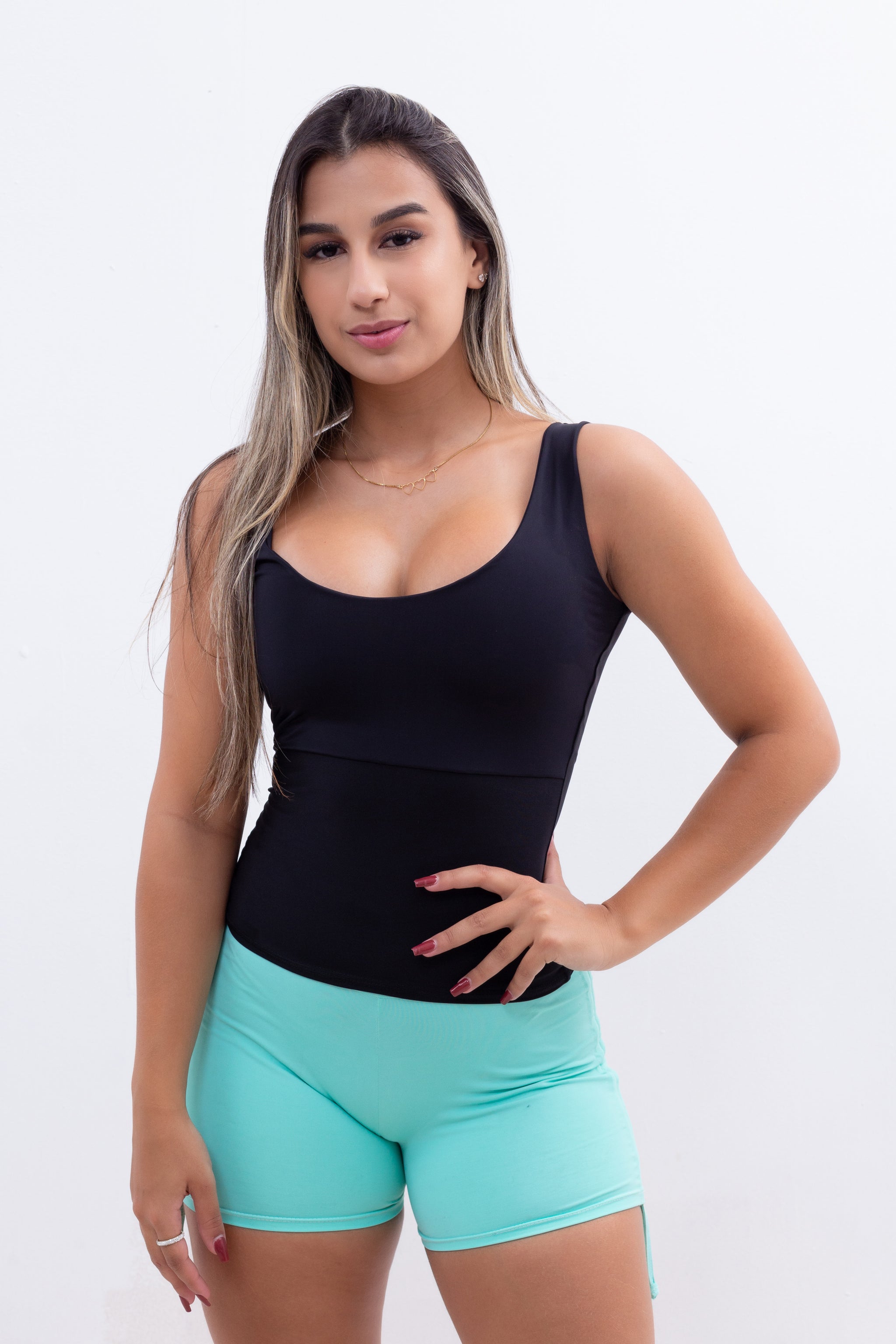 Camiseta Modeladora Basic Shape - Regata