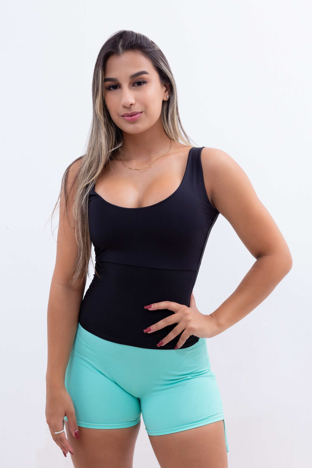 Camiseta Modeladora Basic Shape - Regata