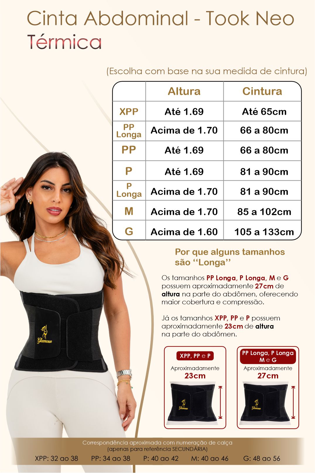 Cinta Térmica de Alta Compressão Took Neo | Conforto Máximo | Mais Vendida