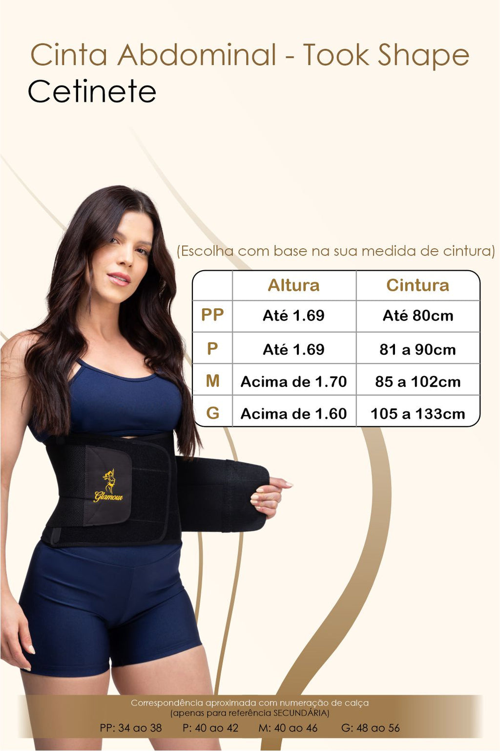 Cinta Modeladora Sem Alça Took Shape