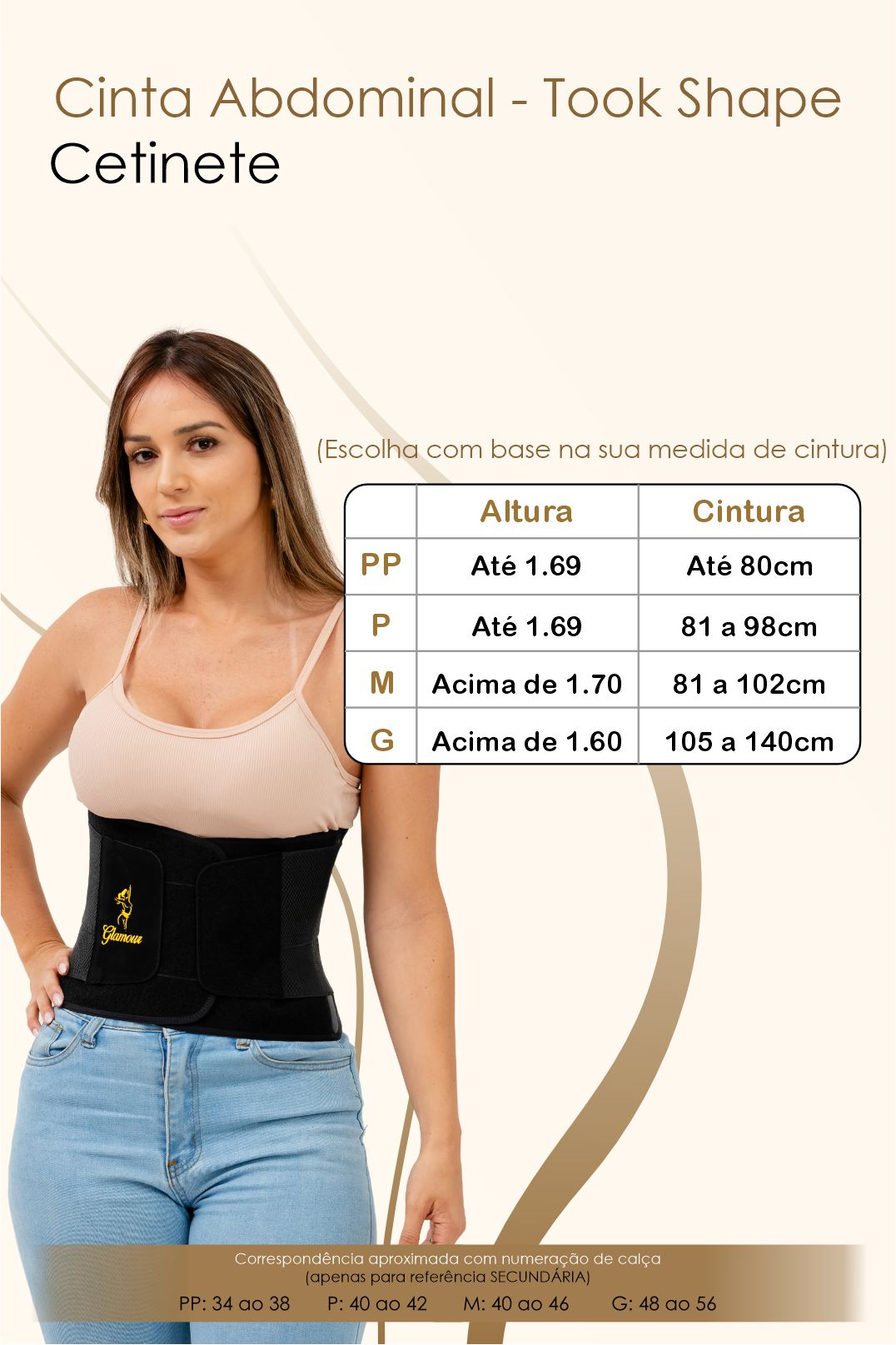Cinta Modeladora Sem Alça Took Shape
